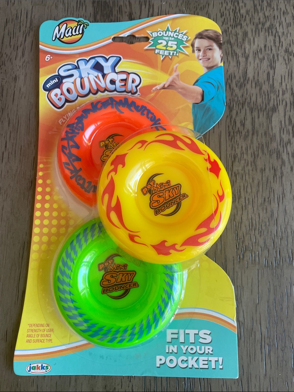 Maui Mini Sky Bouncer 3 pack - Yellow, Orange, Green